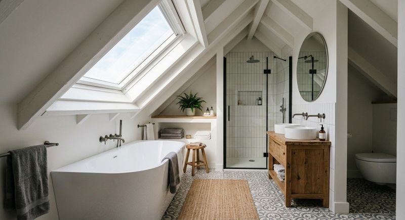 Attic Bathroom Remodeling in Brunswick, GA
