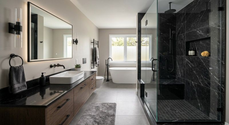 Granite Shower Installation in Brunswick, GA